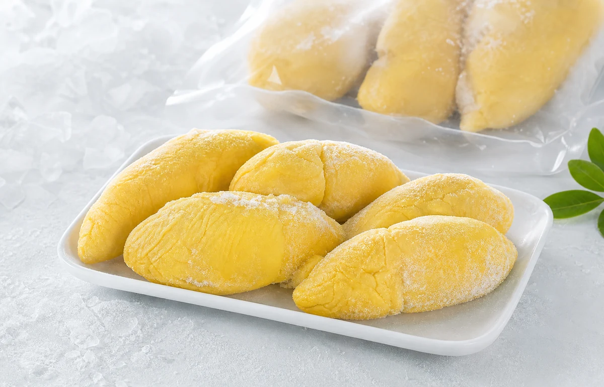 Sầu riêng Ri6 đông lạnh nguyên múi