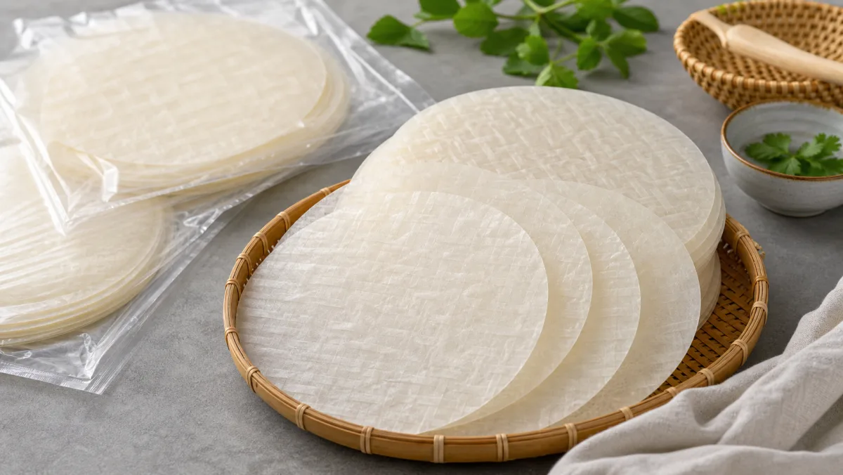Bánh tráng gạo xuất khẩu